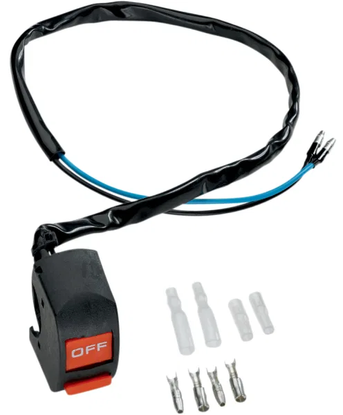 688-8100 – HELIX RACING Multi Function Switch, Universal Handle Bar Mount On/ Off Toggle/ Kill/ Winch/ Accessory Func...